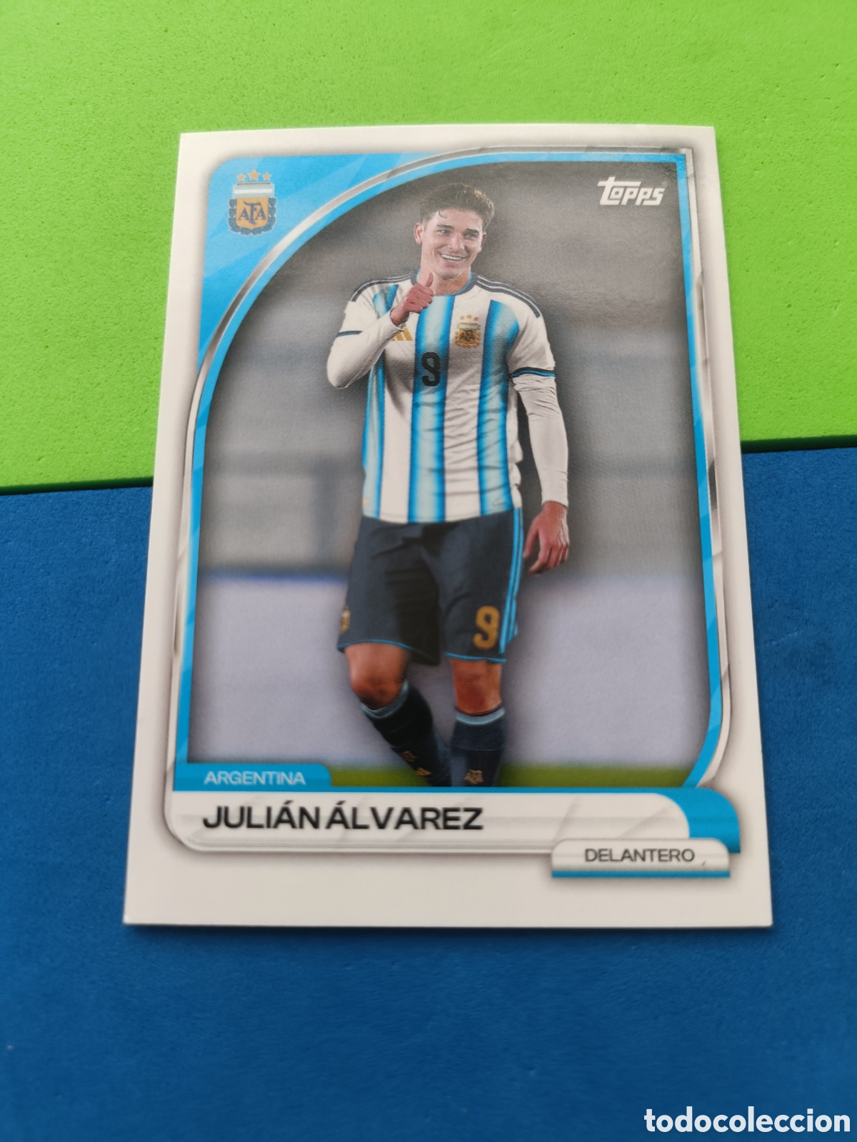 Cromos de f&uacute;tbol: TOPPS Argentina Collector Tin 25 26 2025 2026 - 19 Juli&aacute;n &Aacute;lvarez