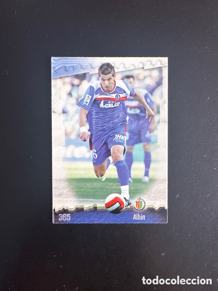 Fu&szlig;ball-Sticker: ALBIN GETAFE NUMERO 365 MUNDICROMO 2008 LAS FICHAS DE LA LIGA 2009
