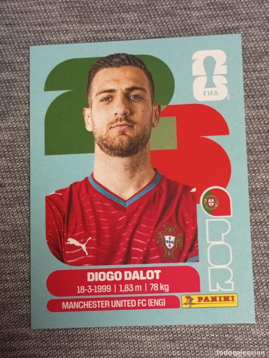 Cromos de f&uacute;tbol: DIOGO DALOT POR 6 MUNDIAL 2026 PANINI FIFA WORLD CUP NUEVO