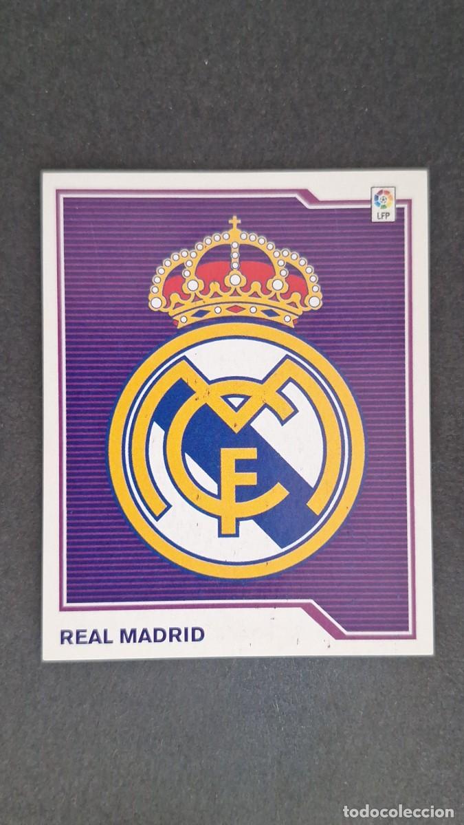 Fu&szlig;ball-Sticker: ESCUDO REAL MADRID LIGA ESTE 2007/08 07 08 NUNCA PEGADO SIN PEGAR