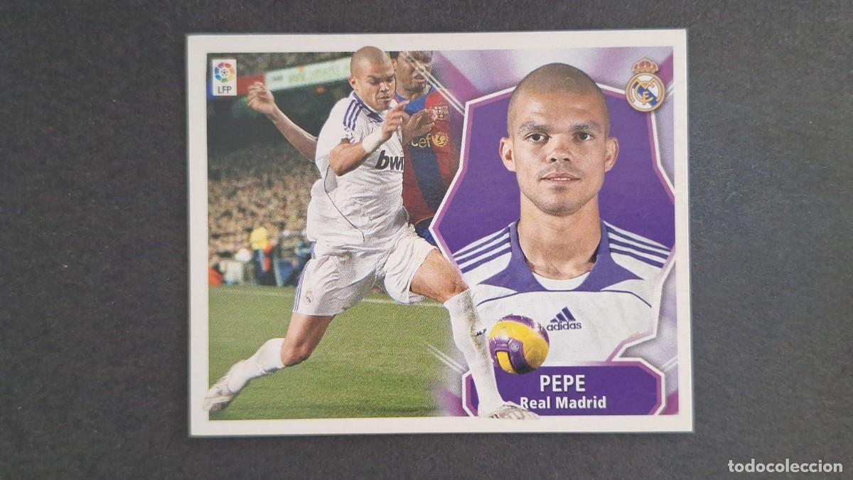 Cromos de f&uacute;tbol: PEPE REAL MADRID LIGA ESTE 2008/09 08 09 NUNCA PEGADO SIN PEGAR