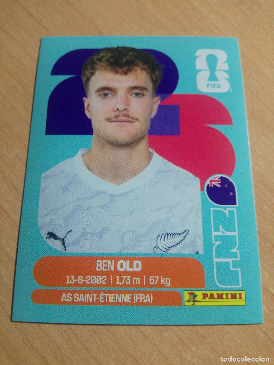 Fu&szlig;ball-Sticker: OLD NUEVA ZELANDA NZL 16 MUNDIAL FIFA WORLD CUP 2026 26 PANINI STICKERS NUEVO