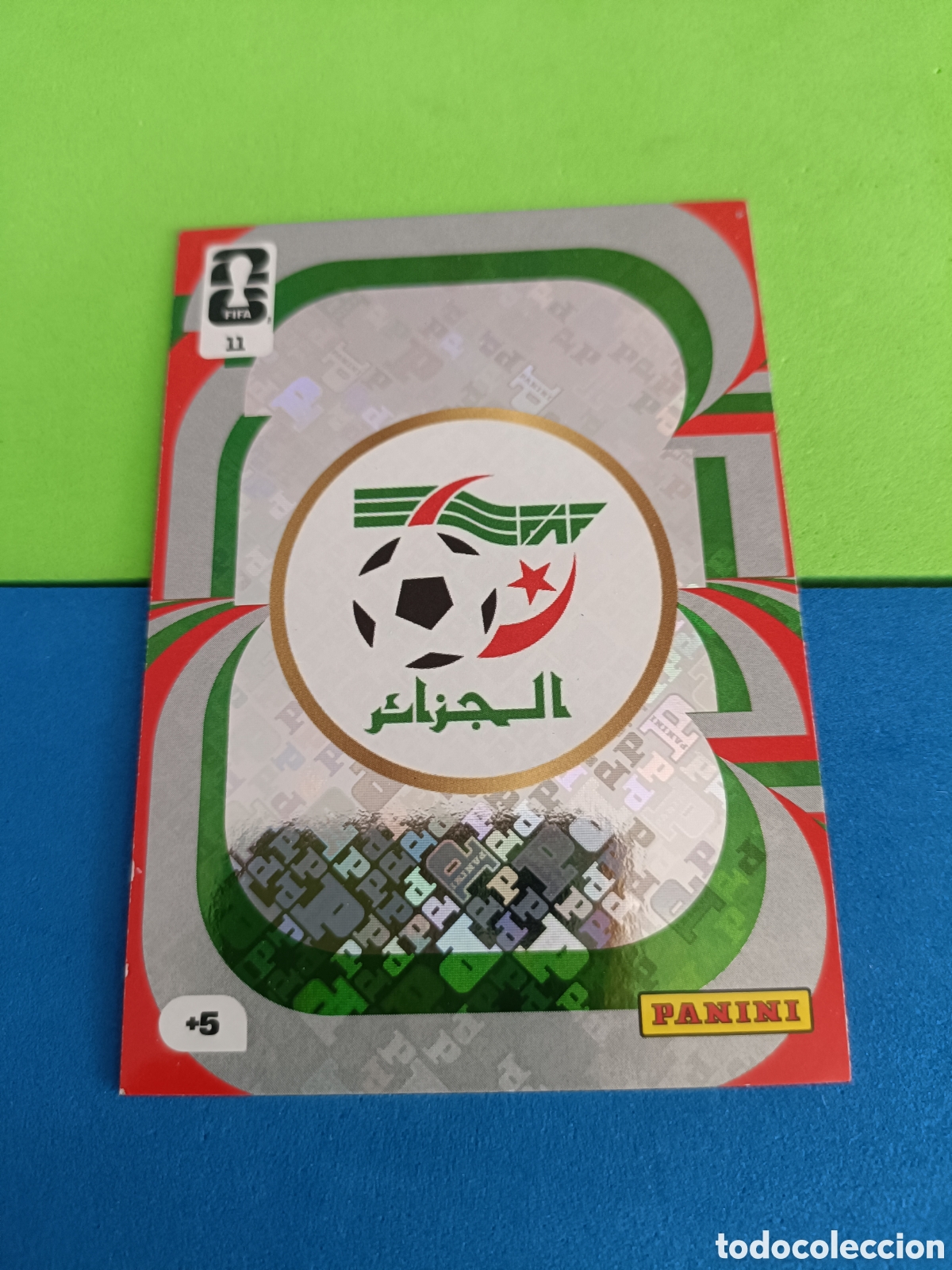 Cromos de f&uacute;tbol: Adrenalyn XL Fifa World cup 2026 mundial - 11 Escudo Algeria