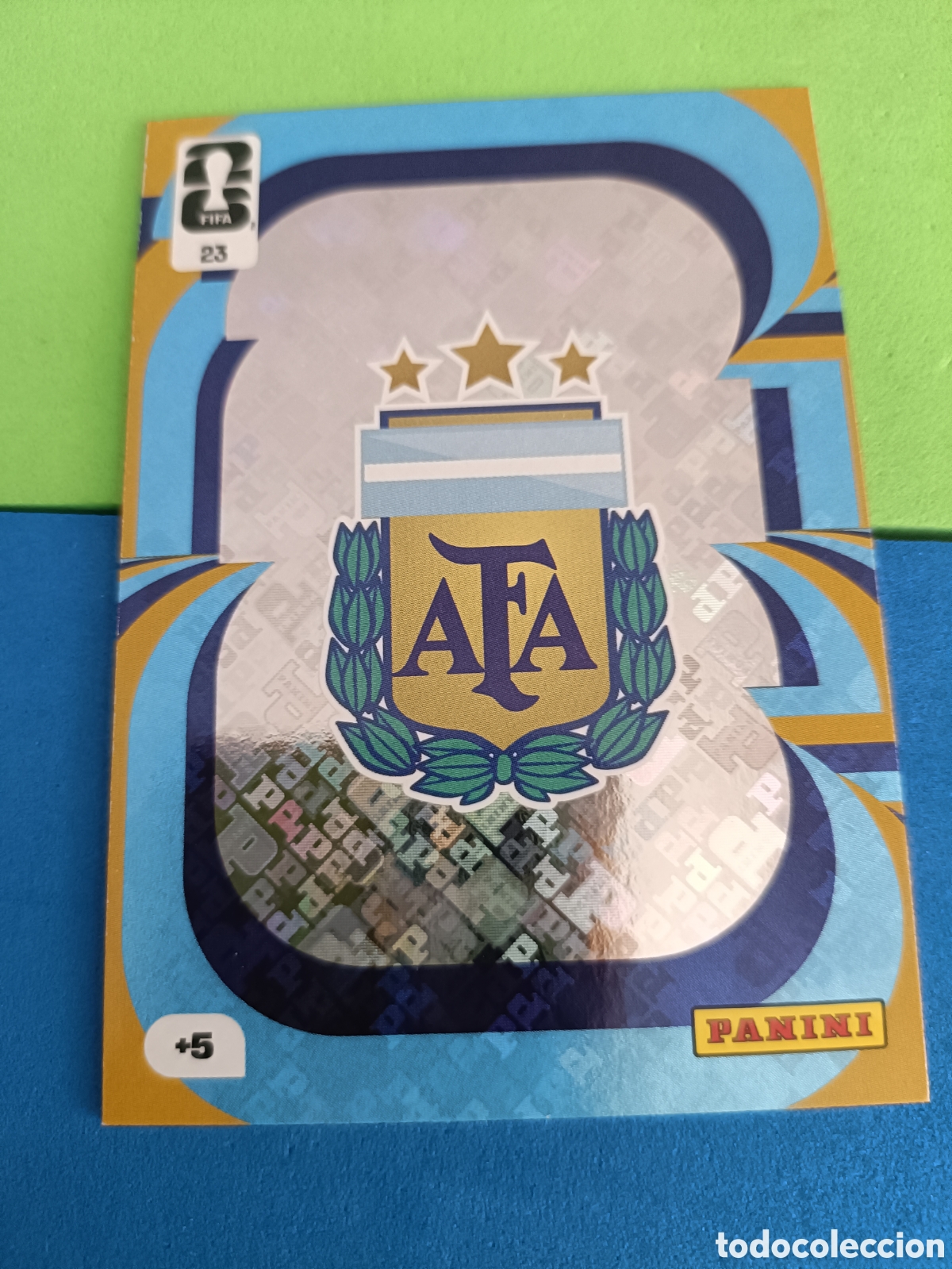 Cromos de f&uacute;tbol: Adrenalyn XL Fifa World cup 2026 mundial - 23 Escudo Argentina