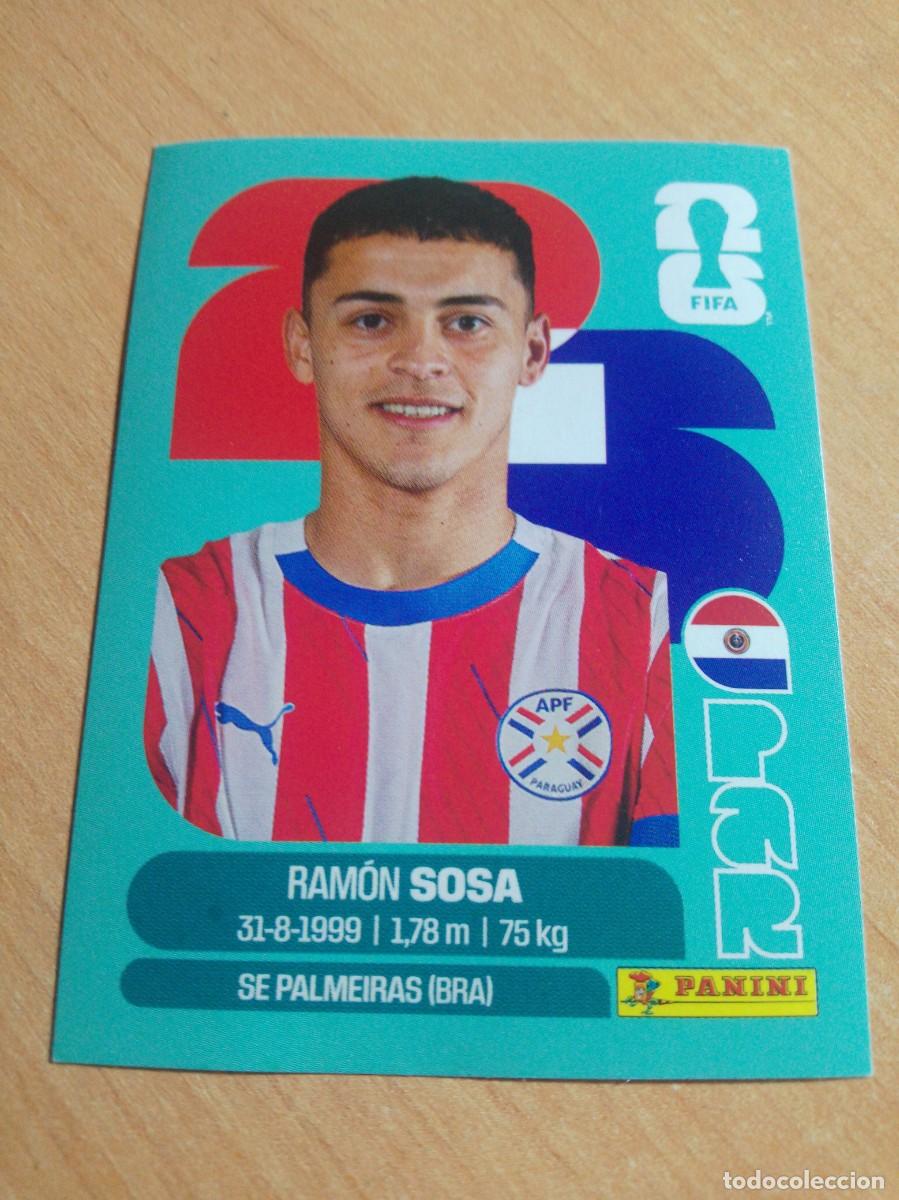Cromos de f&uacute;tbol: SOSA PARAGUAY PAR 18 MUNDIAL FIFA WORLD CUP 2026 26 PANINI STICKERS NUEVO