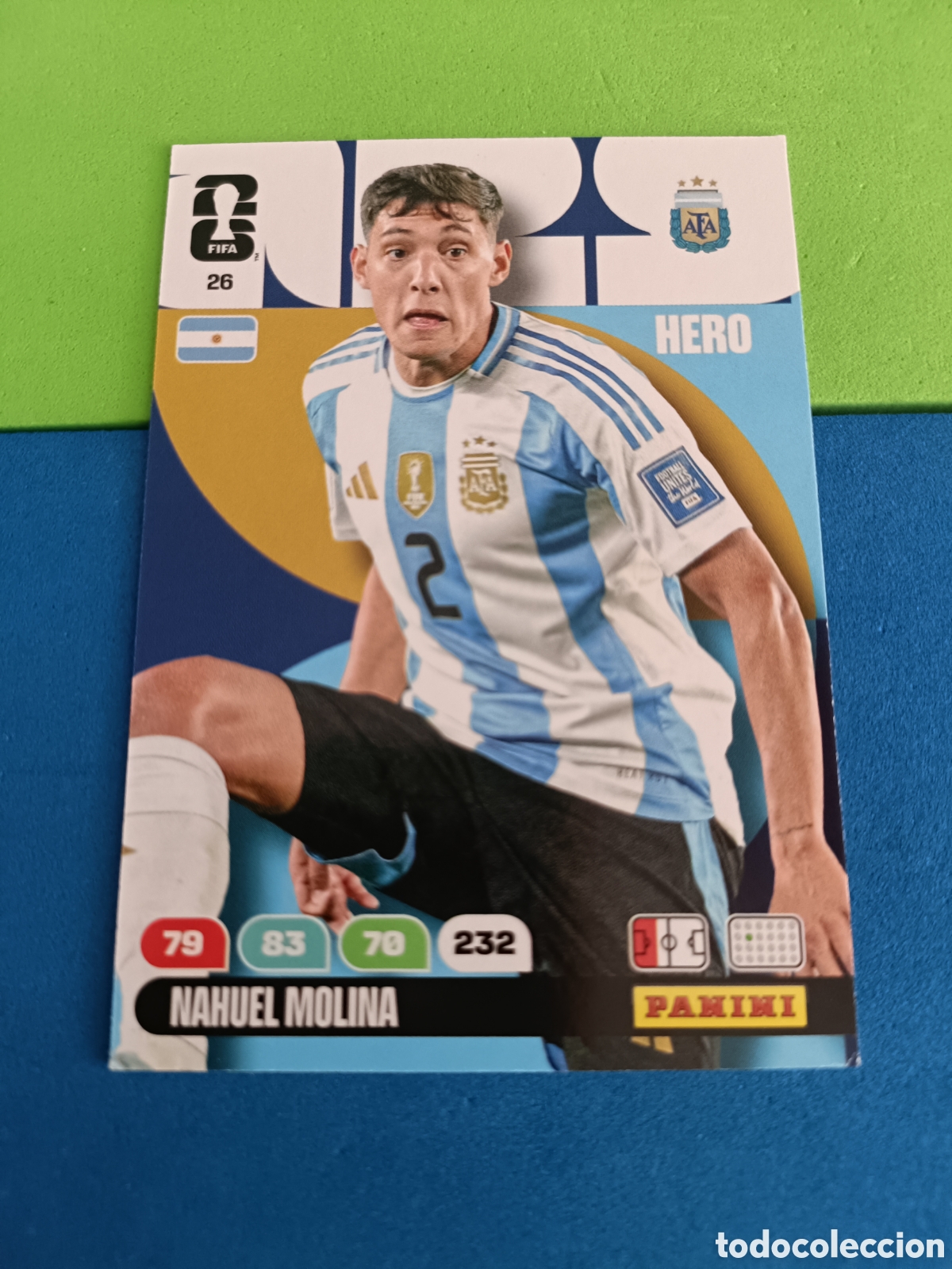 Cromos de f&uacute;tbol: Adrenalyn XL Fifa World cup 2026 mundial - 26 Nahuel Molina
