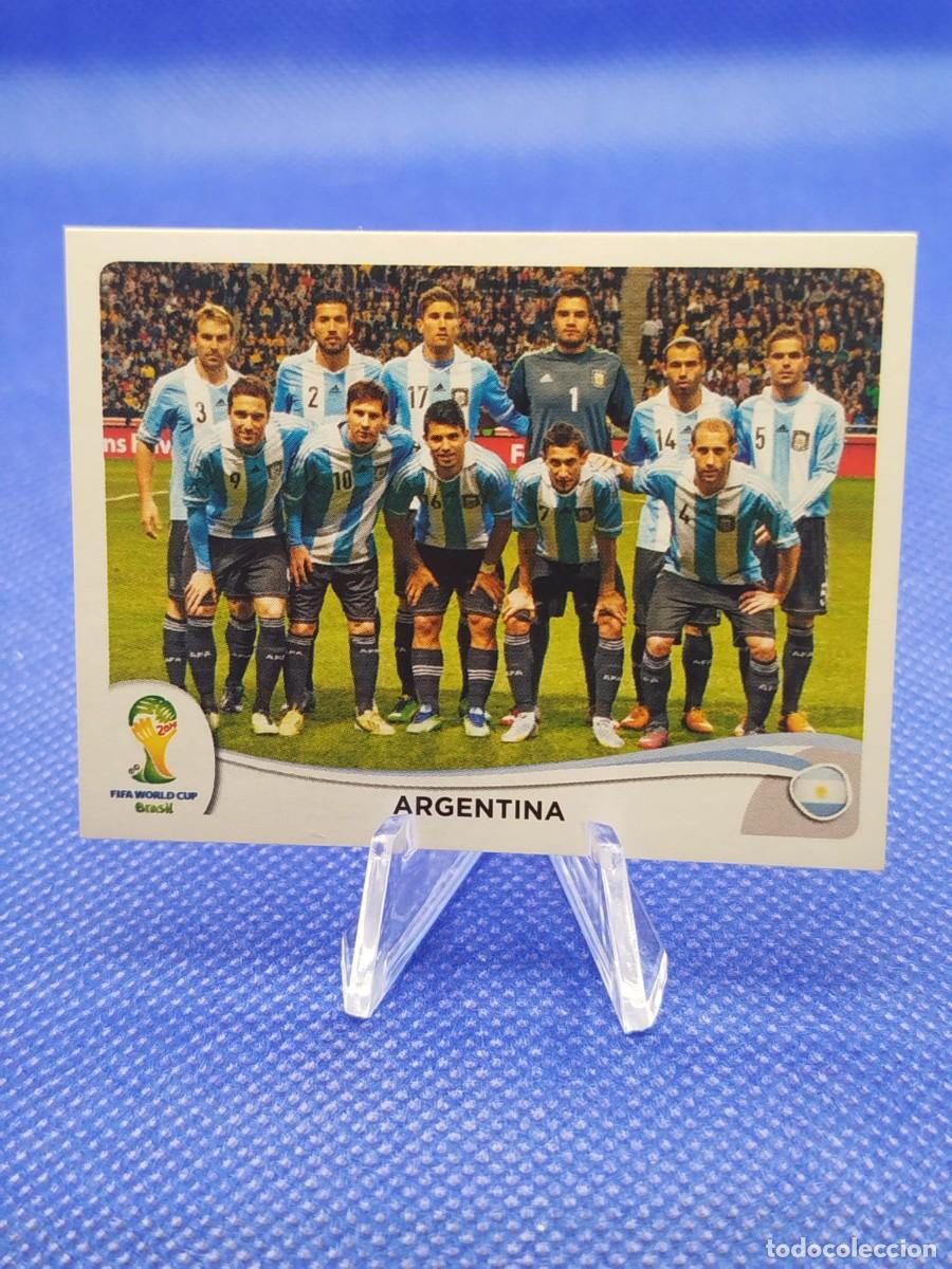Fu&szlig;ball-Sticker: #413 LIONEL MESSI ARGENTINA 2014 PANINI FIFA WORLD CUP BRASIL 2014 STICKER