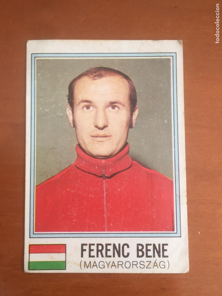 Cromos de f&uacute;tbol: bene hungria cromo n&ordm; 386 mundial futbol munich 74 1974 vulcano panini nunca pegado