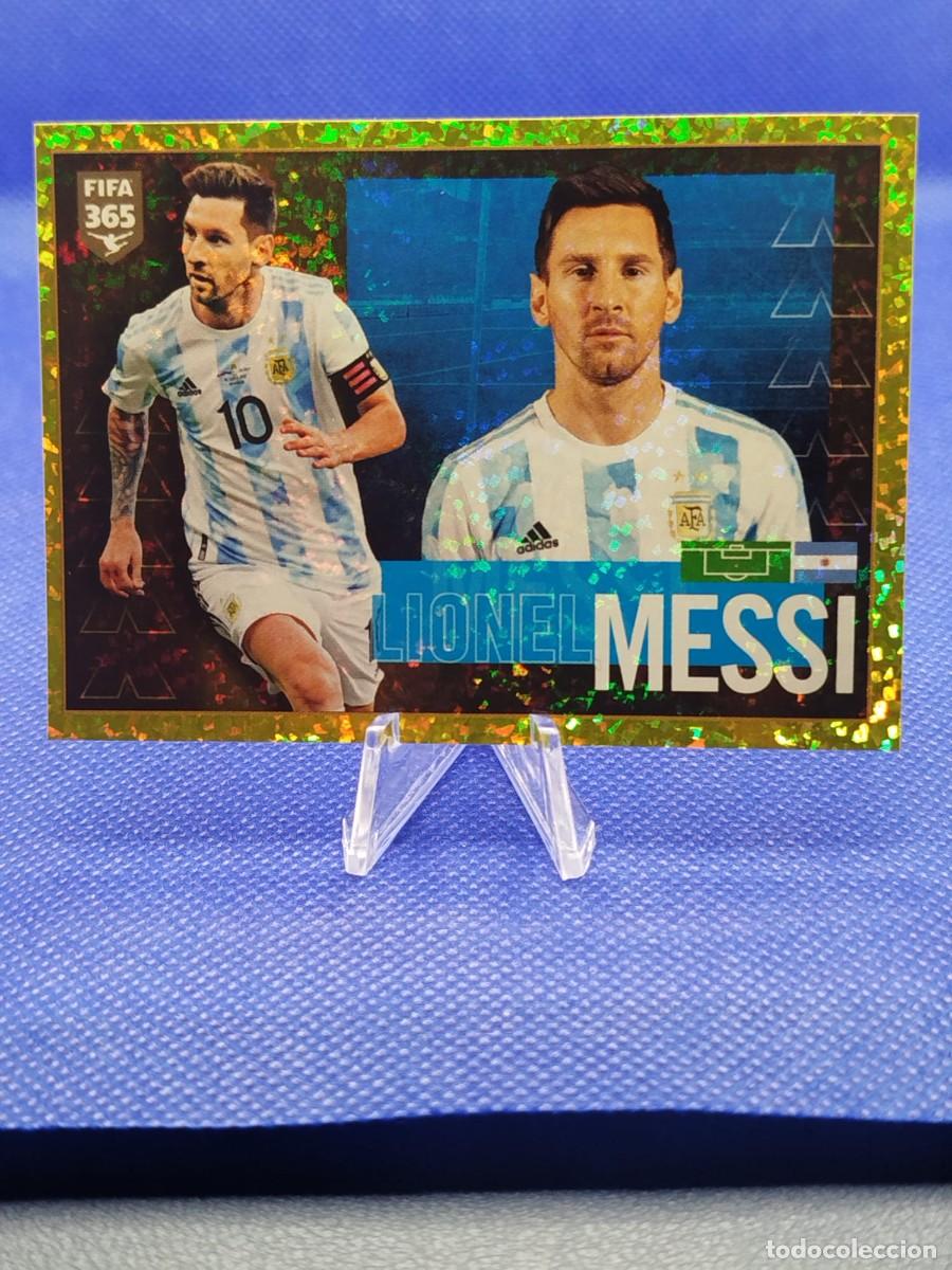 Cromos de f&uacute;tbol: #341 LIONEL MESSI AFA ARGENTINA 2022 PANINI FIFA 365
