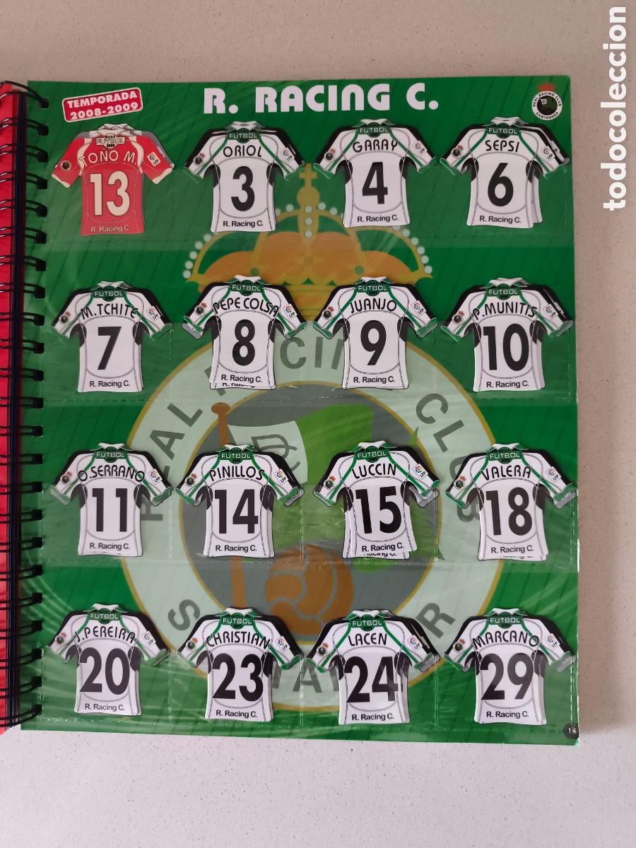 Cromos de f&uacute;tbol: EQUIPO COMPLETO MEGA FUTBOL MAGNETS RACING