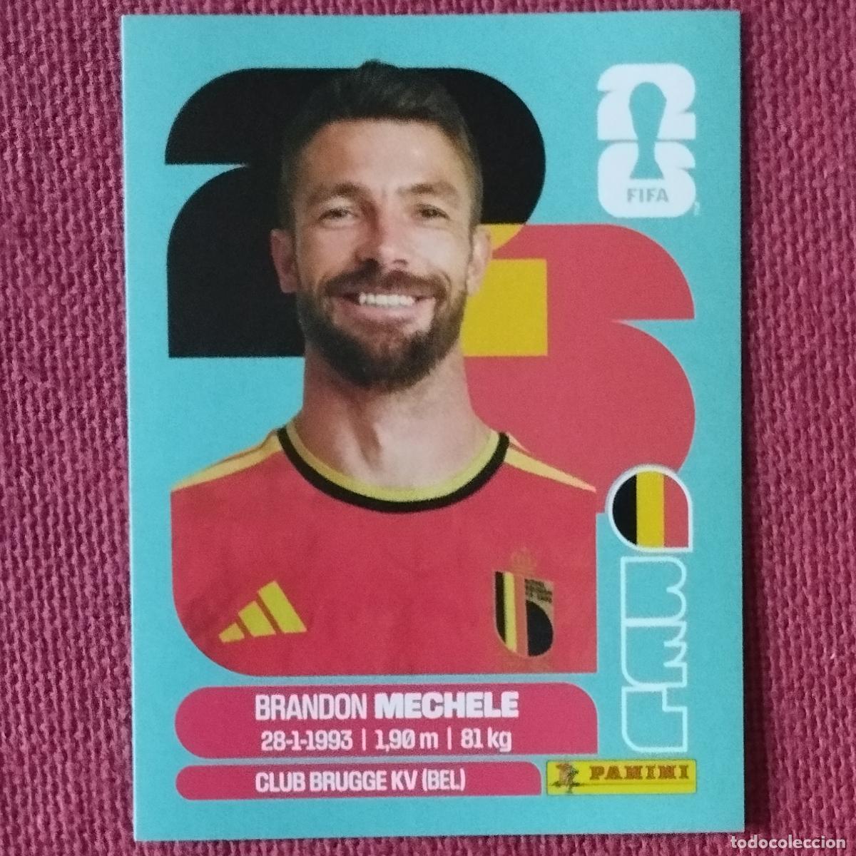 Cromos de f&uacute;tbol: BRANDON MECHELE - BELGICA - BEL 6 - MUNDIAL DE FUTBOL - FIFA WORLD CUP - 2026