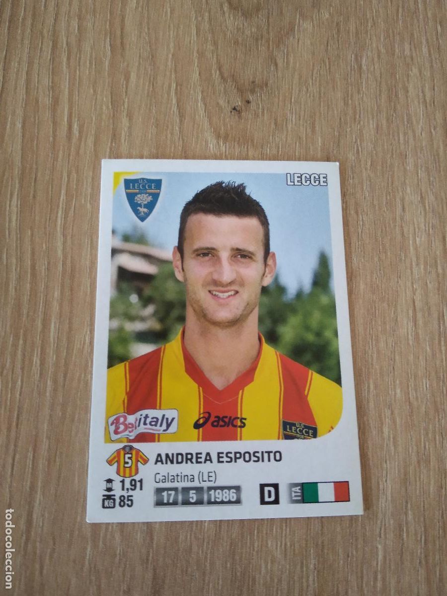 Figurine di Calcio: 269 ANDREA ESPOSITO LECCE CROMO FUTBOL PANINI LIGA ITALIA 2011-2012 CALCIATORI 11-12