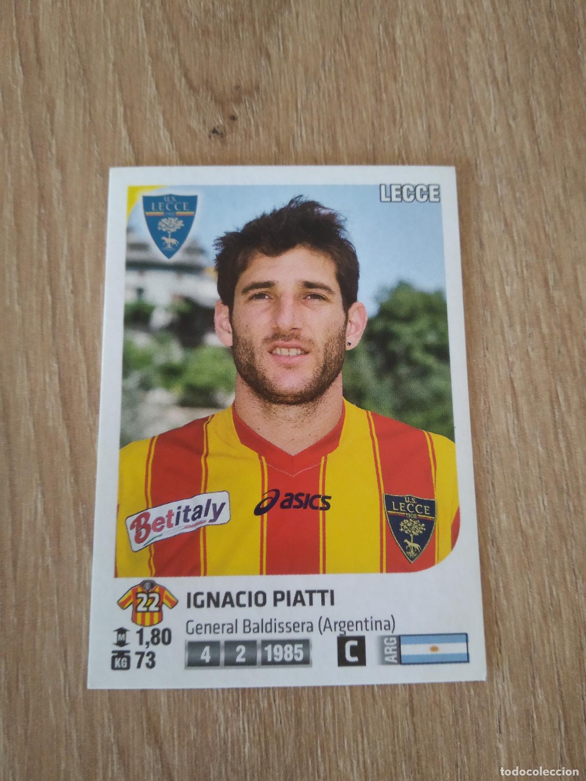 Figurine di Calcio: 284 IGNACIO PIATTI LECCE CROMO FUTBOL PANINI LIGA ITALIA 2011-2012 CALCIATORI 11-12