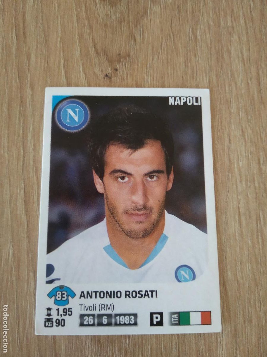 Cromos de f&uacute;tbol: 315 ANTONIO ROSATI NAPOLES NAPOLI CROMO FUTBOL PANINI LIGA ITALIA 2011-2012 CALCIATORI 11-12