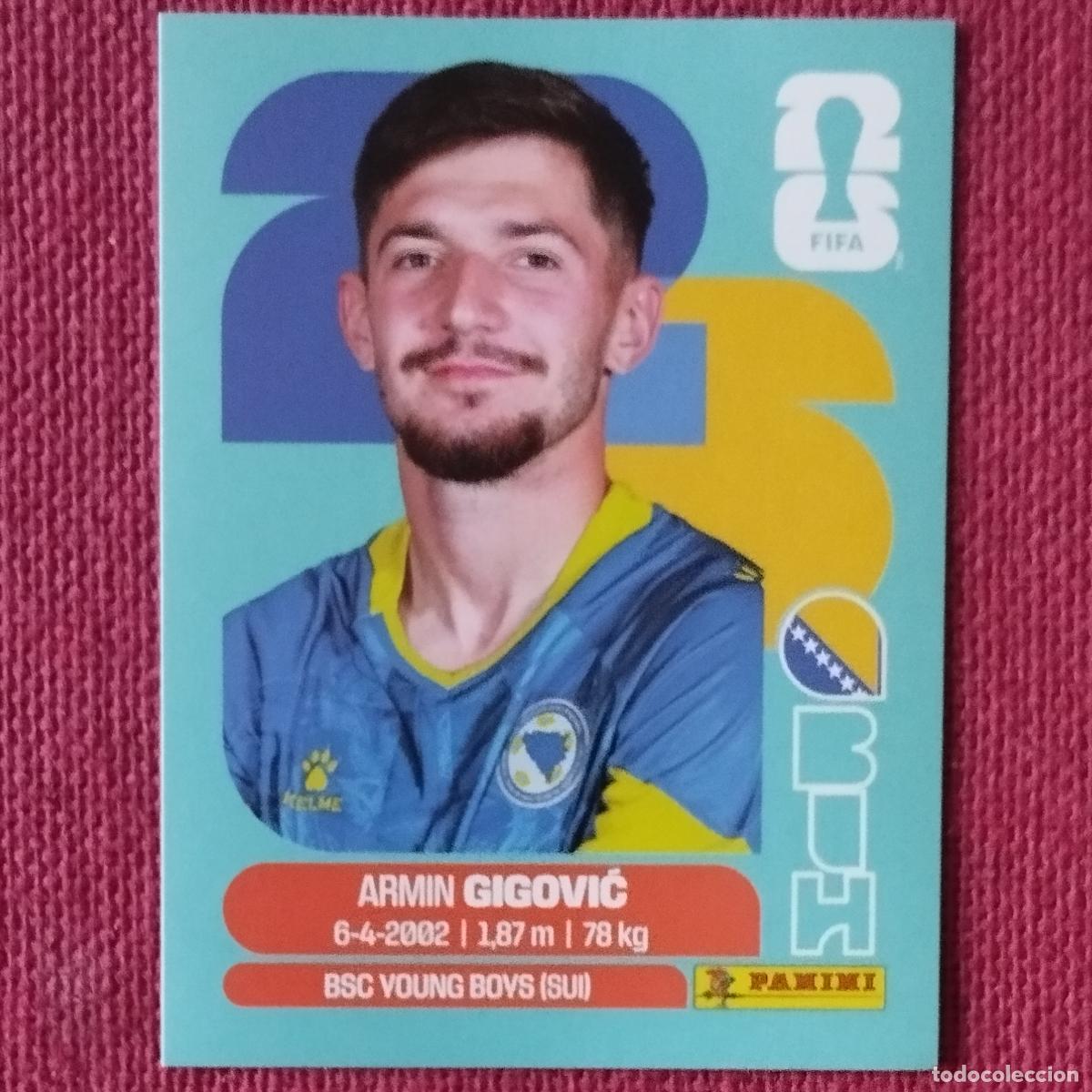 Cromos de f&uacute;tbol: ARMIN GIGOVIC - BOSNIA HERZEGOVINA - BIH 8 - MUNDIAL DE FUTBOL - FIFA WORLD CUP - 2026