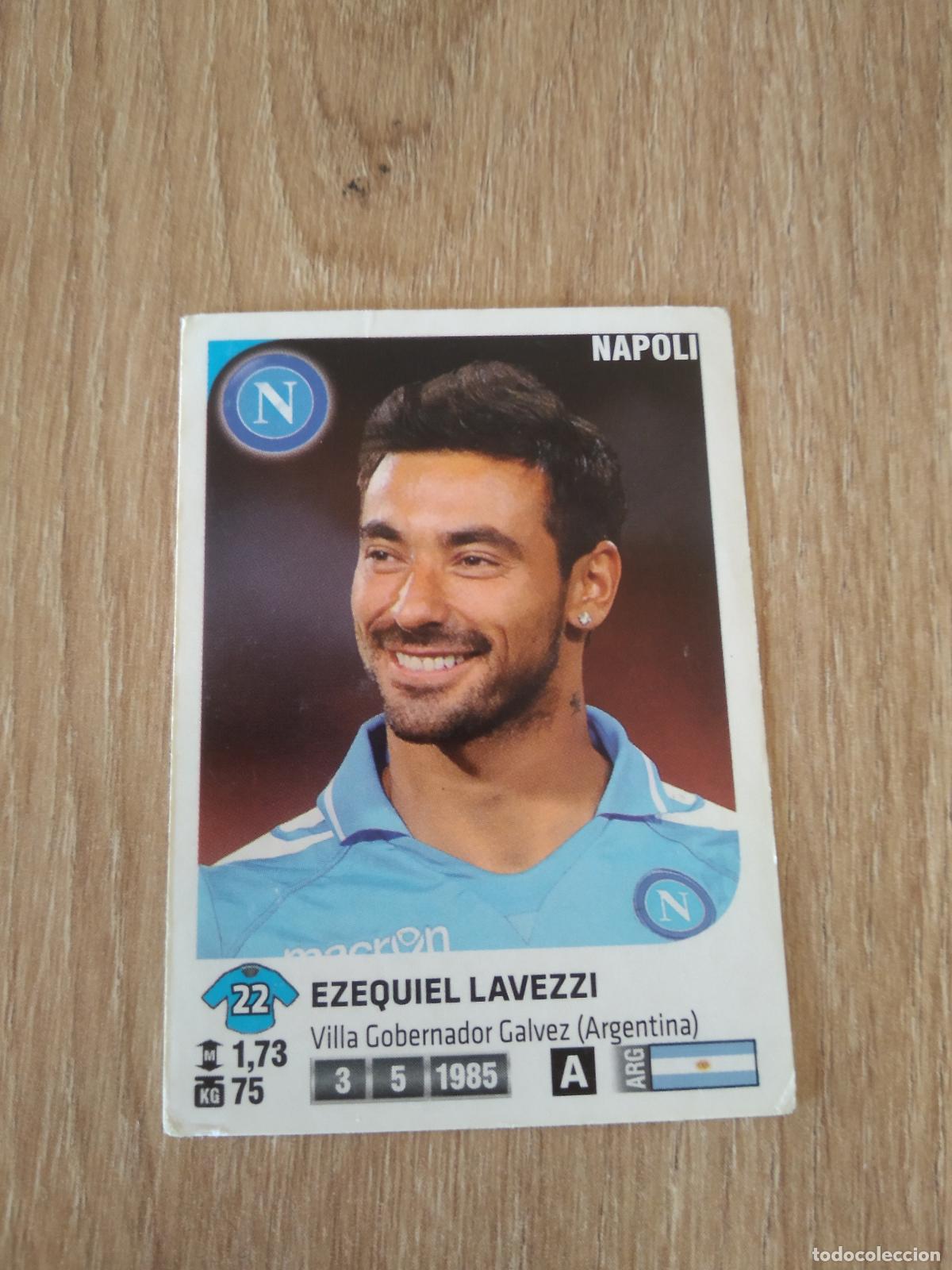 Cromos de f&uacute;tbol: 335 LAVEZZI NAPOLES NAPOLI CROMO FUTBOL PANINI LIGA ITALIA 2011-2012 CALCIATORI 11-12