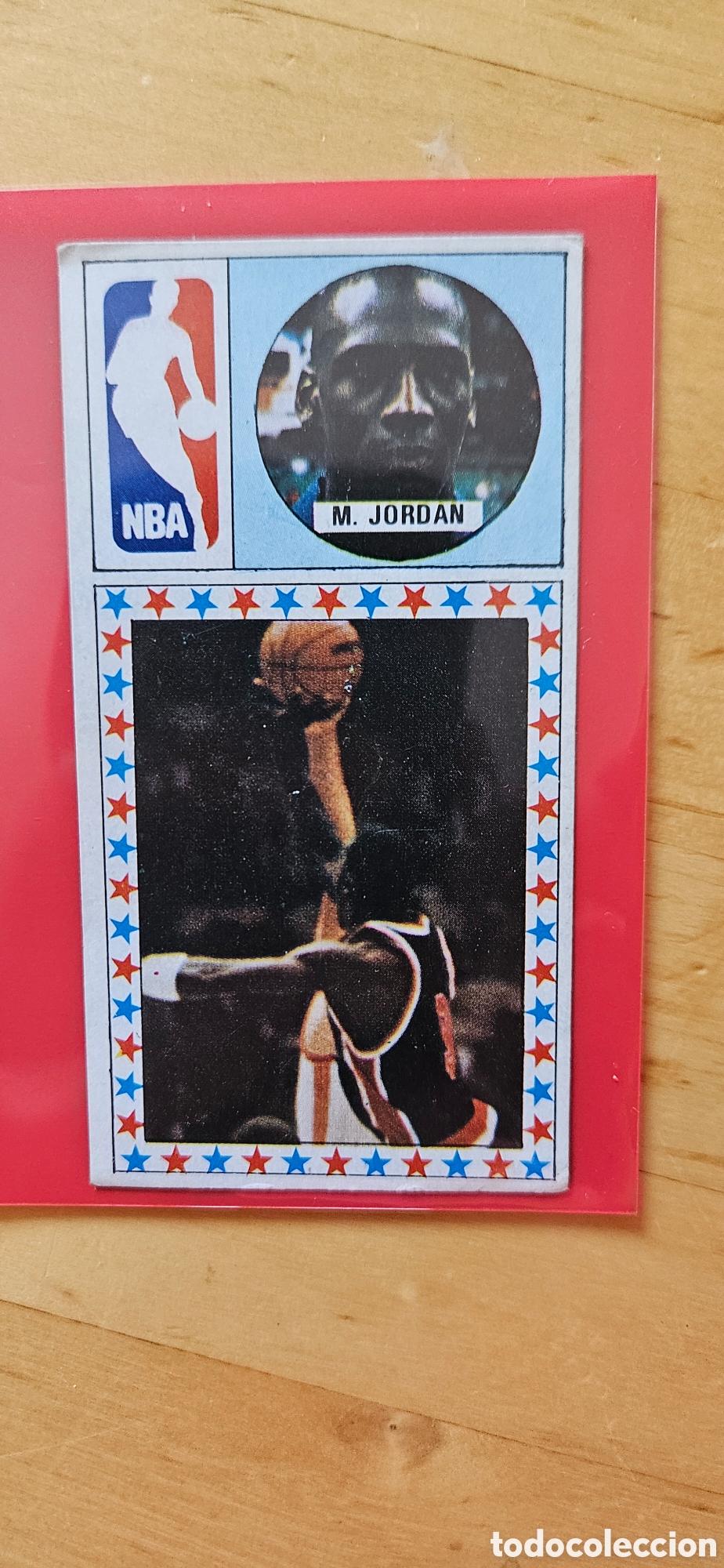 Cromos de Futebol: Rookie michael Jordan 163 editorial marchante 1985 85 despegado
