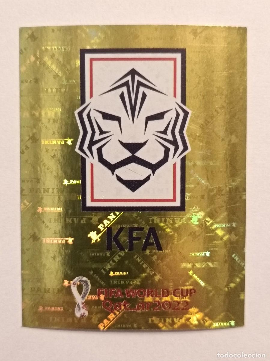 Figurine di Calcio: #KOR 2 ESCUDO (COREA DEL SUR) MUNDIAL QATAR 2022 PANINI