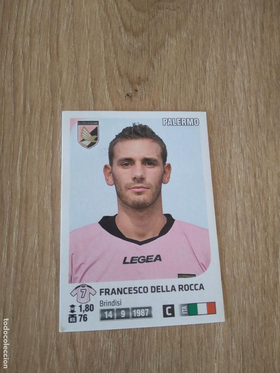 Figurine di Calcio: 377 FRANCESCO DELLA ROCCA PALERMO CROMO FUTBOL PANINI LIGA ITALIA 2011-2012 CALCIATORI 11-12