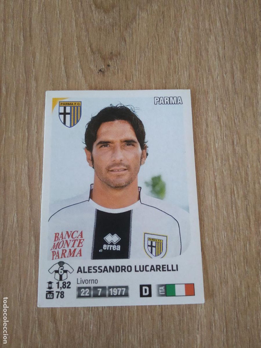 Cromos de Futebol: 388 ALESSANDRO LUCARELLI PARMA CROMO FUTBOL PANINI LIGA ITALIA 2011-2012 CALCIATORI 11-12