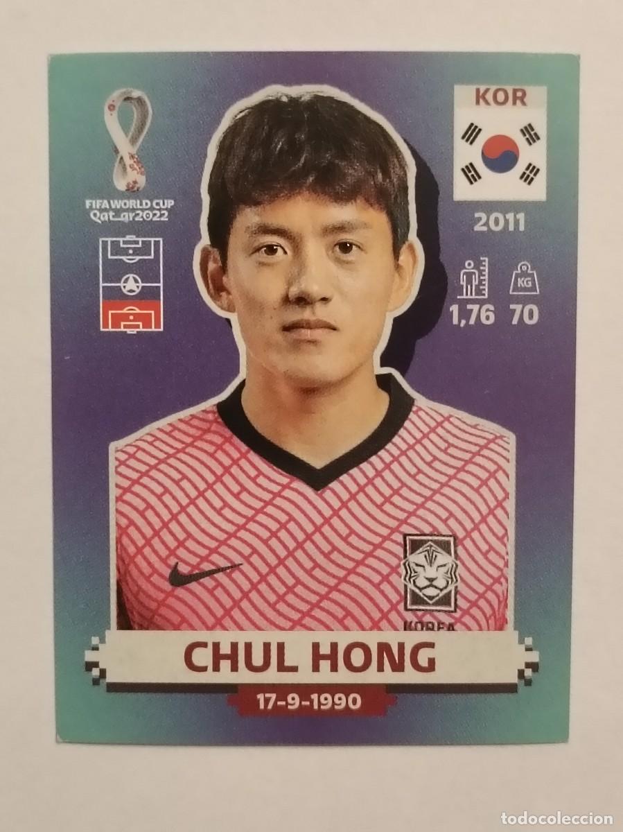 Cromos de Futebol: #KOR 5 CHUL HONG (COREA DEL SUR) MUNDIAL QATAR 2022 PANINI