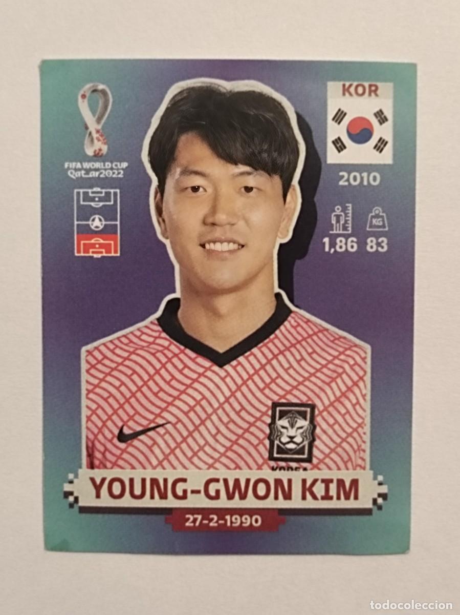 Figurine di Calcio: #KOR 8 YOUNG-GWON KIM (COREA DEL SUR) MUNDIAL QATAR 2022 PANINI