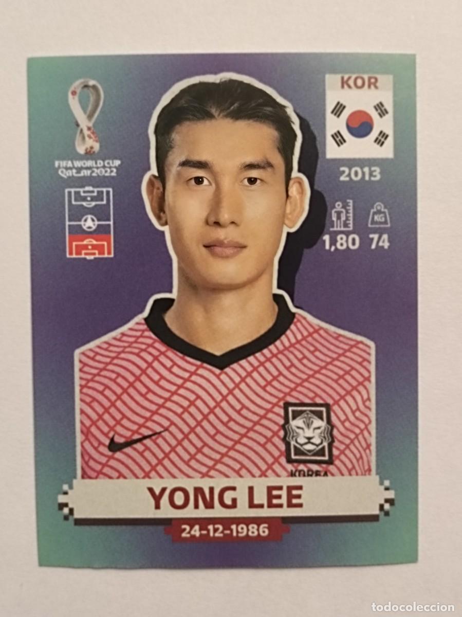Cromos de f&uacute;tbol: #KOR 10 YONG LEE (COREA DEL SUR) MUNDIAL QATAR 2022 PANINI