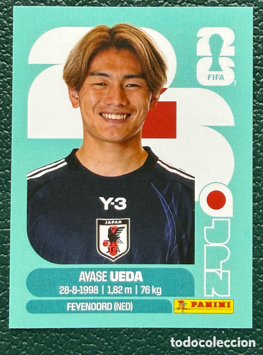 Cromos de f&uacute;tbol: JPN 20 AYASE UEDA JAPON CROMOS ALBUM FIFA WORLD CUP MUNDIAL 2026 PANINI