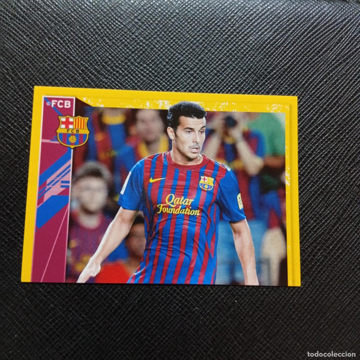 Cromos de f&uacute;tbol: 154 PEDRO BARCELONA PANINI COLECCION OFICIAL 2011 2012 CROMO 11 12 - SIN PEGAR - A155 PG10