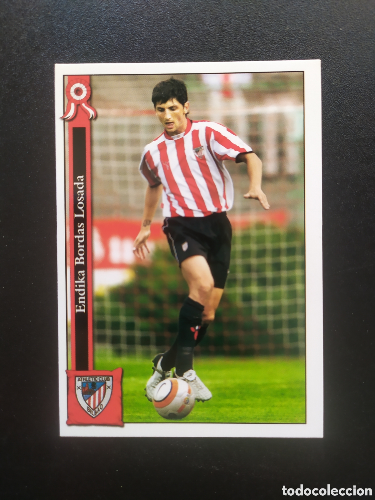 Cromos de f&uacute;tbol: Mundicromo fichas liga 2005 2006 05 06 Bordas n&deg; 617 Athletic Bilbao