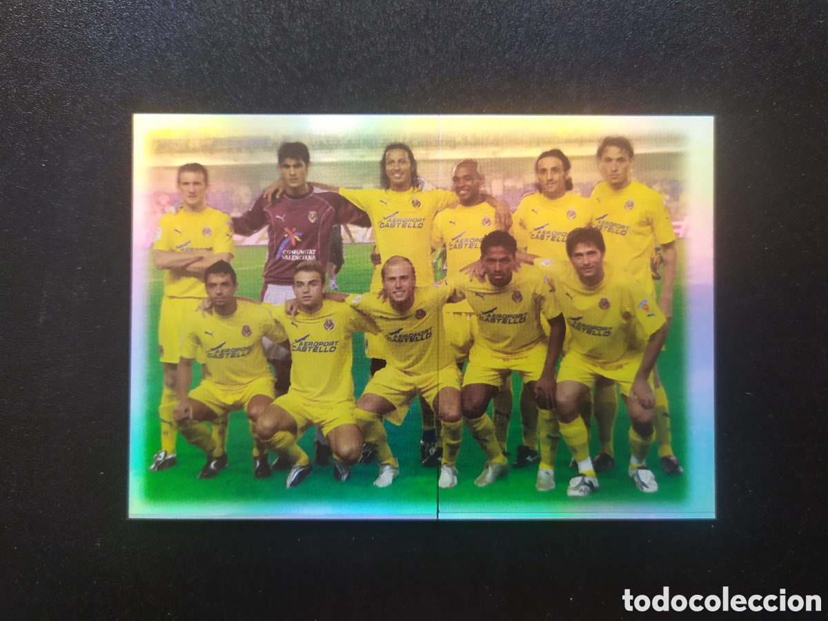 Cromos de f&uacute;tbol: Mundicromo fichas Liga 2005 2006 05 06 alineaci&oacute;n n&ordm; 552 Villarreal