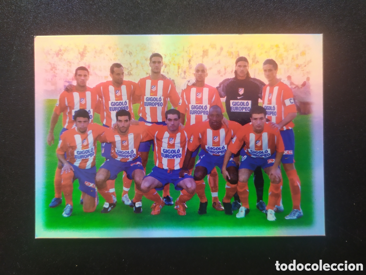 Cromos de f&uacute;tbol: Mundicromo fichas Liga 2005 2006 05 06 alineaci&oacute;n n&ordm; 560 Atl&eacute;tico Madrid