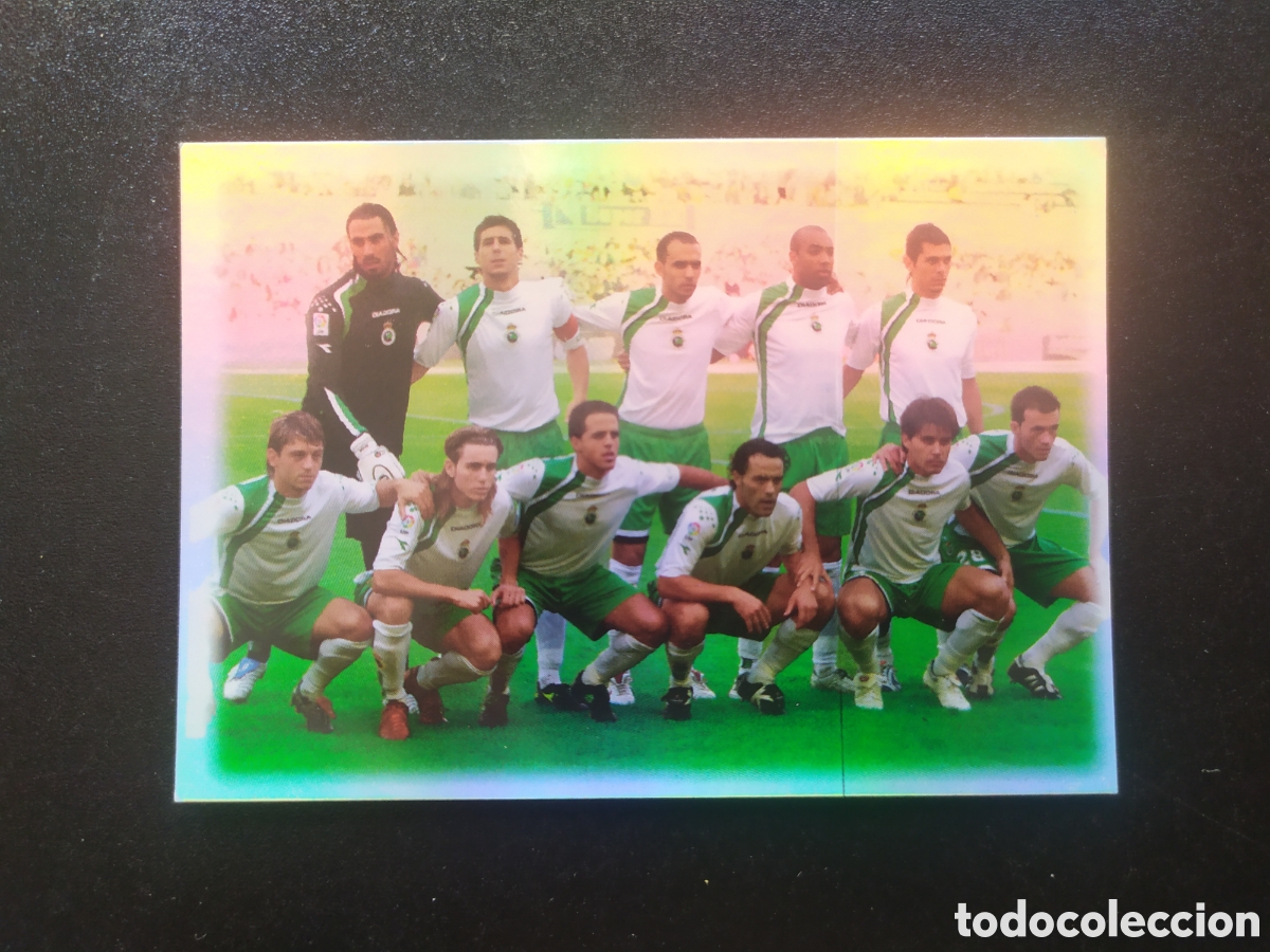 Cromos de Futebol: Mundicromo fichas Liga 2005 2006 05 06 alineaci&oacute;n n&deg; 565 Racing Santander