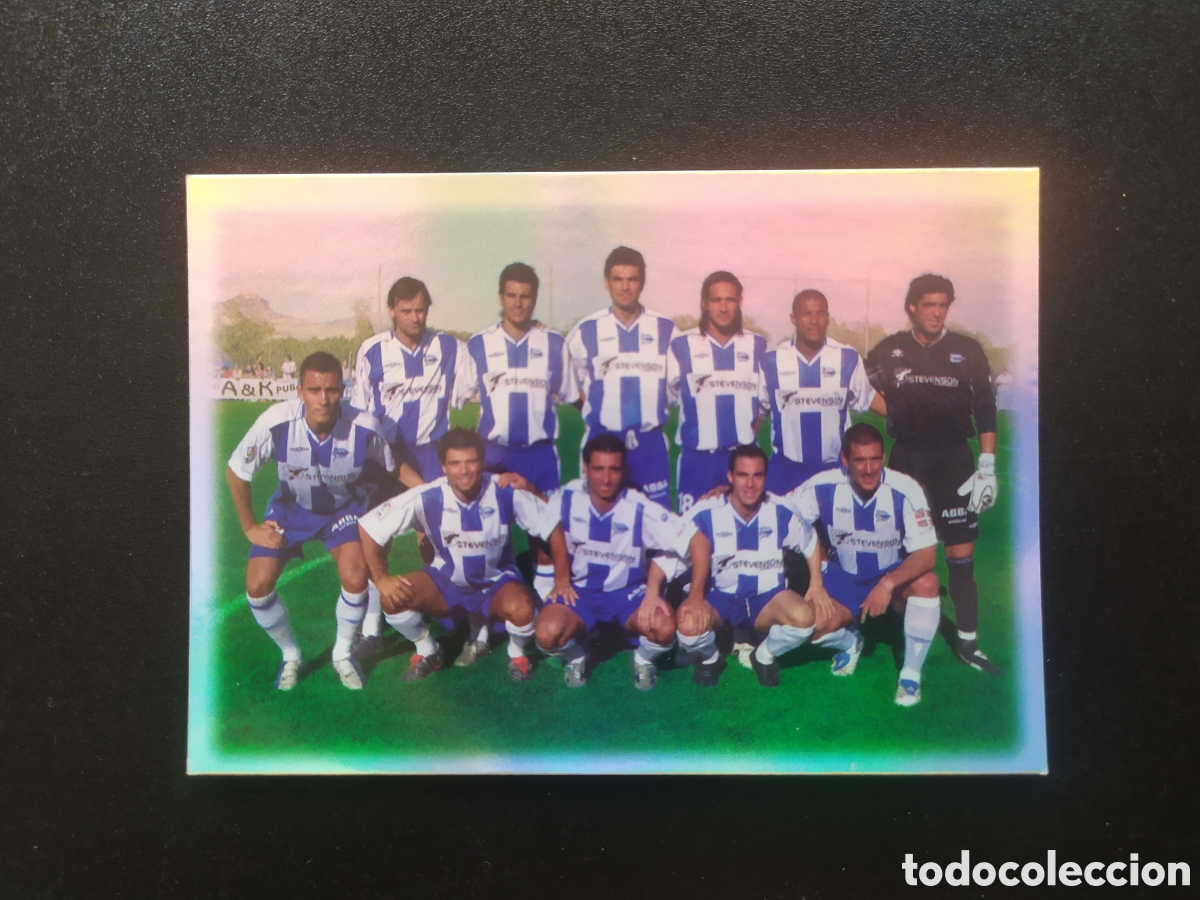 Cromos de f&uacute;tbol: Mundicromo fichas Liga 2005 2006 05 06 alineaci&oacute;n n&deg; 569 Alaves