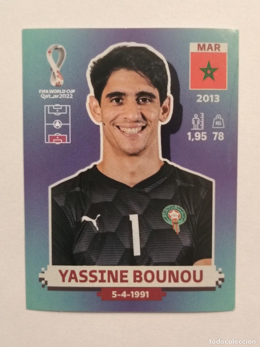 Cromos de f&uacute;tbol: #MAR 3 YASSINE BOUNOU (MARRUECOS) MUNDIAL QATAR 2022 PANINI