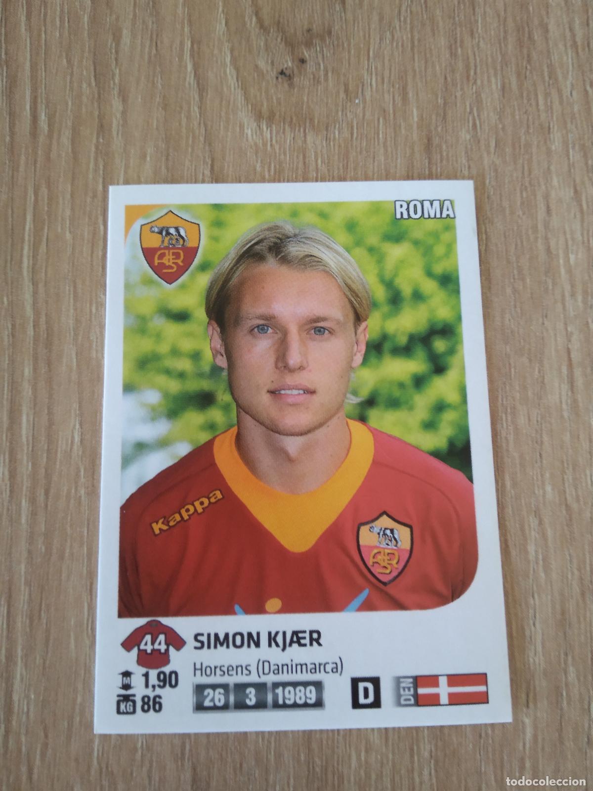 Figurine di Calcio: 413 SIMON KJAER ROMA CROMO FUTBOL PANINI LIGA ITALIA 2011-2012 CALCIATORI 11-12