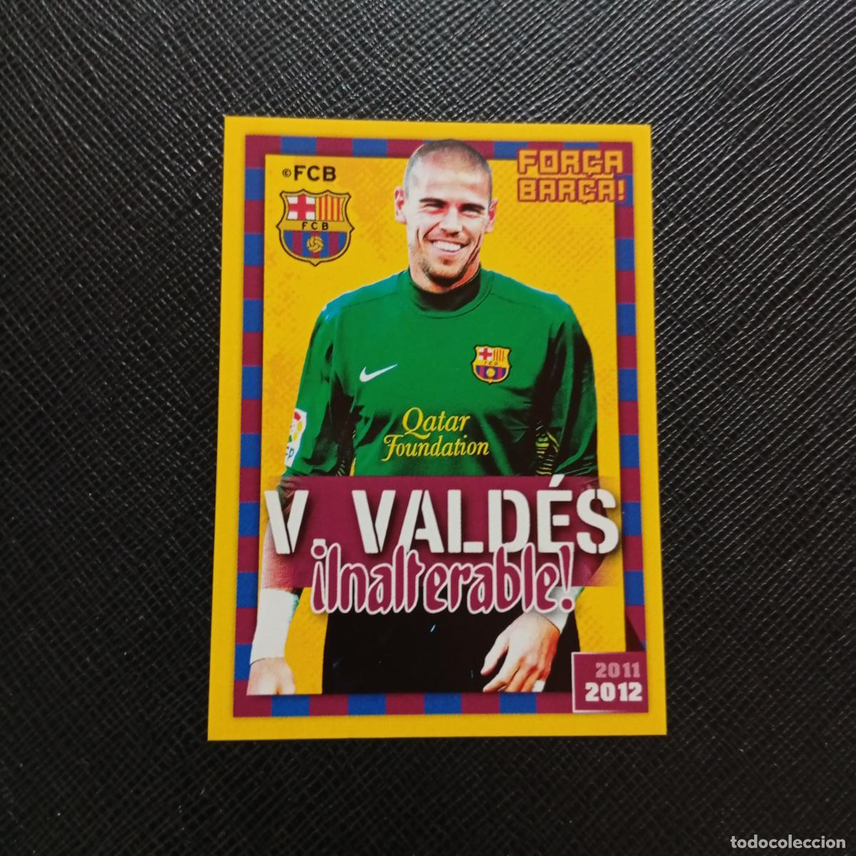 Figurine di Calcio: 24 VICTOR VALDES BARCELONA PANINI COLECCION OFICIAL 2011 2012 CROMO 11 12 - SIN PEGAR - A155 PG11