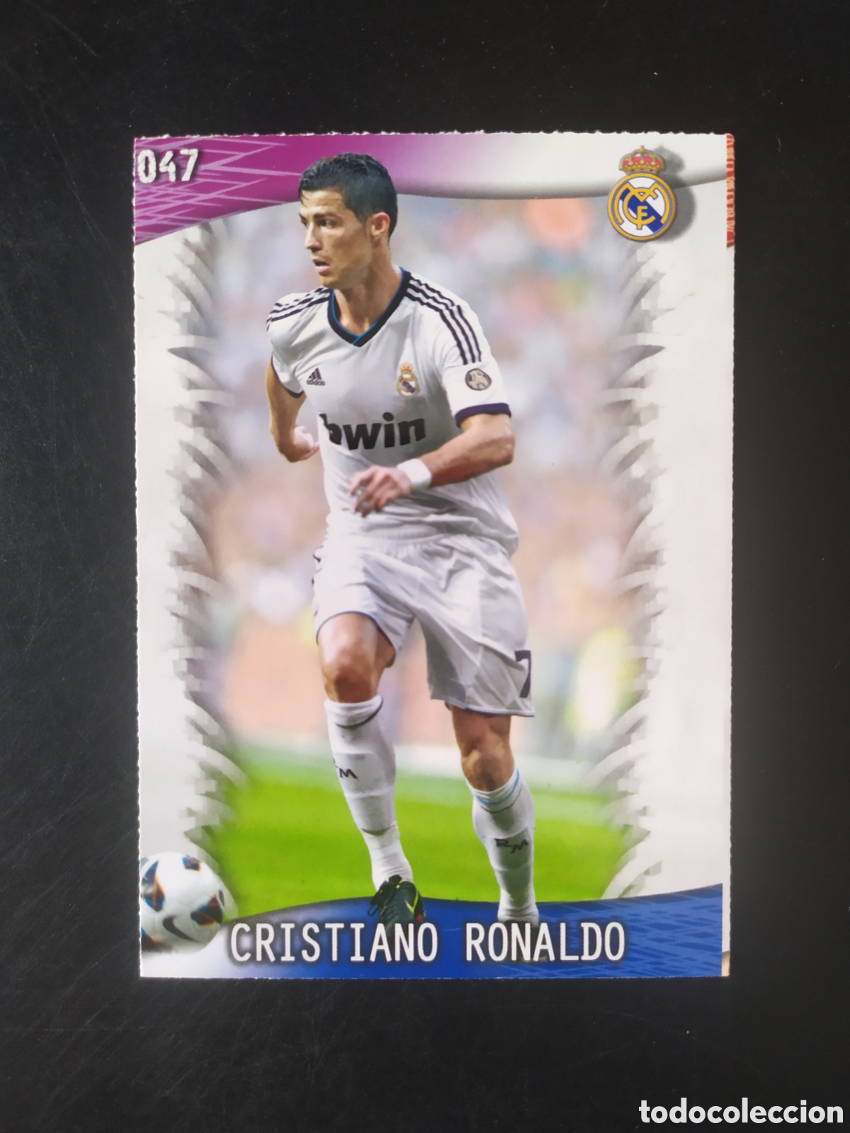 Figurine di Calcio: Mundicromo fichas Liga 2013 2014 13 14 Cristiano Ronaldo n&deg; 47 Real Madrid