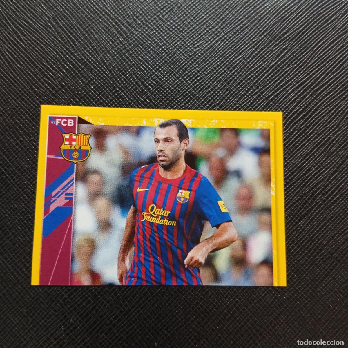 Figurine di Calcio: 69 MASCHERANO BARCELONA PANINI COLECCION OFICIAL 2011 2012 CROMO 11 12 - SIN PEGAR - A155 PG11