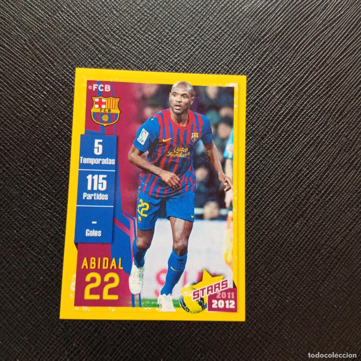 Figurine di Calcio: 59 ABIDAL BARCELONA PANINI COLECCION OFICIAL 2011 2012 CROMO 11 12 - SIN PEGAR - A155 PG11