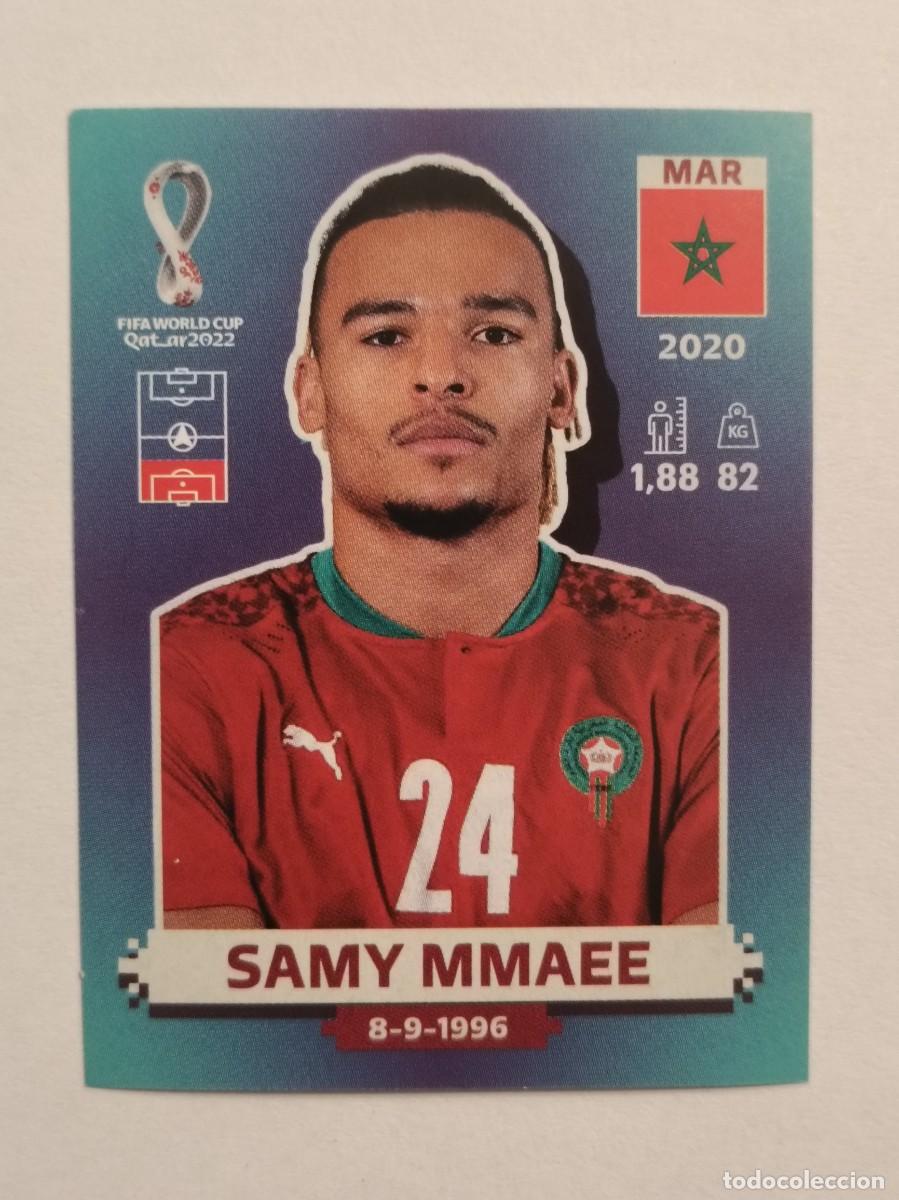 Fu&szlig;ball-Sticker: #MAR 8 SAMY MMAEE (MARRUECOS) MUNDIAL QATAR 2022 PANINI