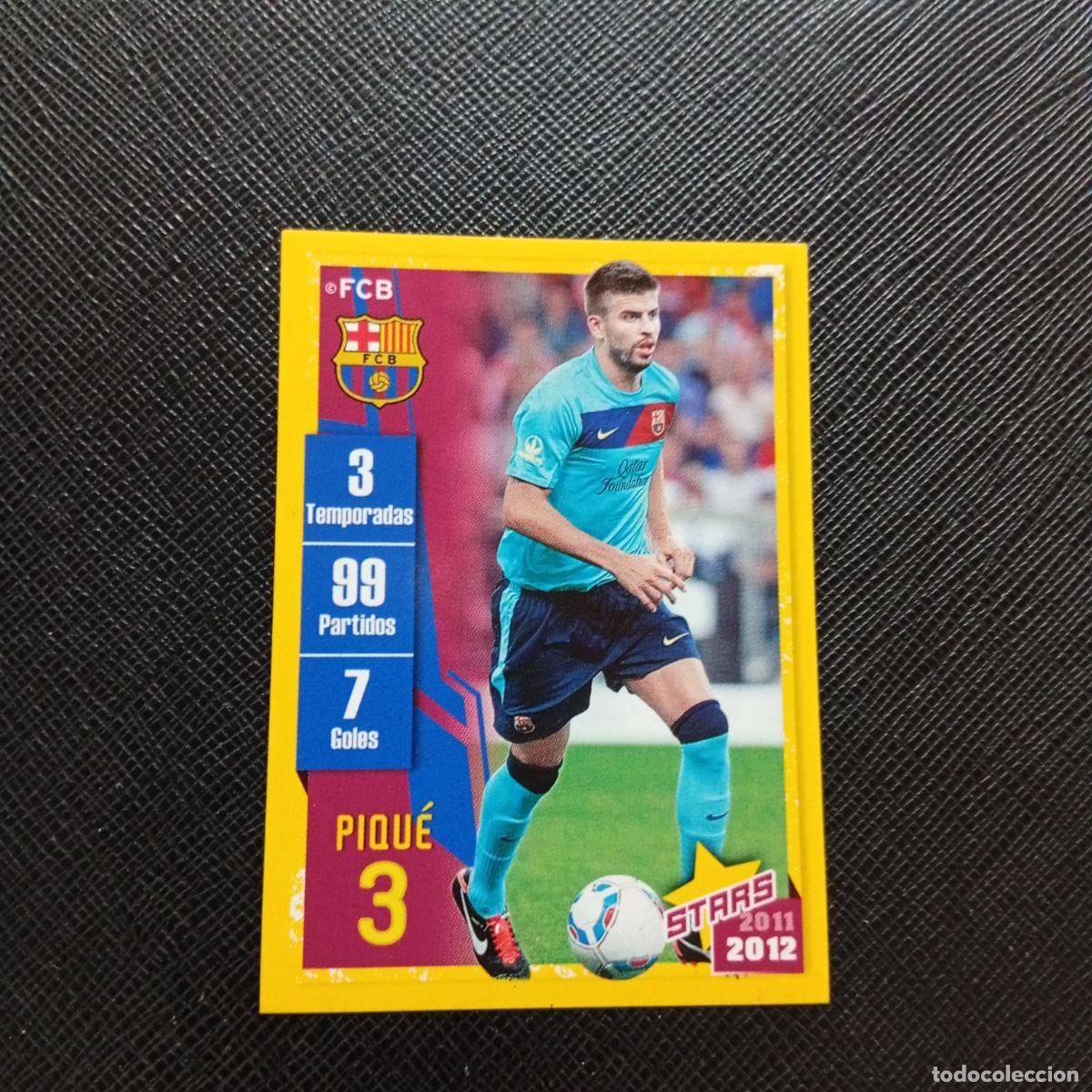 Cromos de f&uacute;tbol: 41 PIQUE BARCELONA PANINI COLECCION OFICIAL 2011 2012 CROMO 11 12 - SIN PEGAR - A155 PG11
