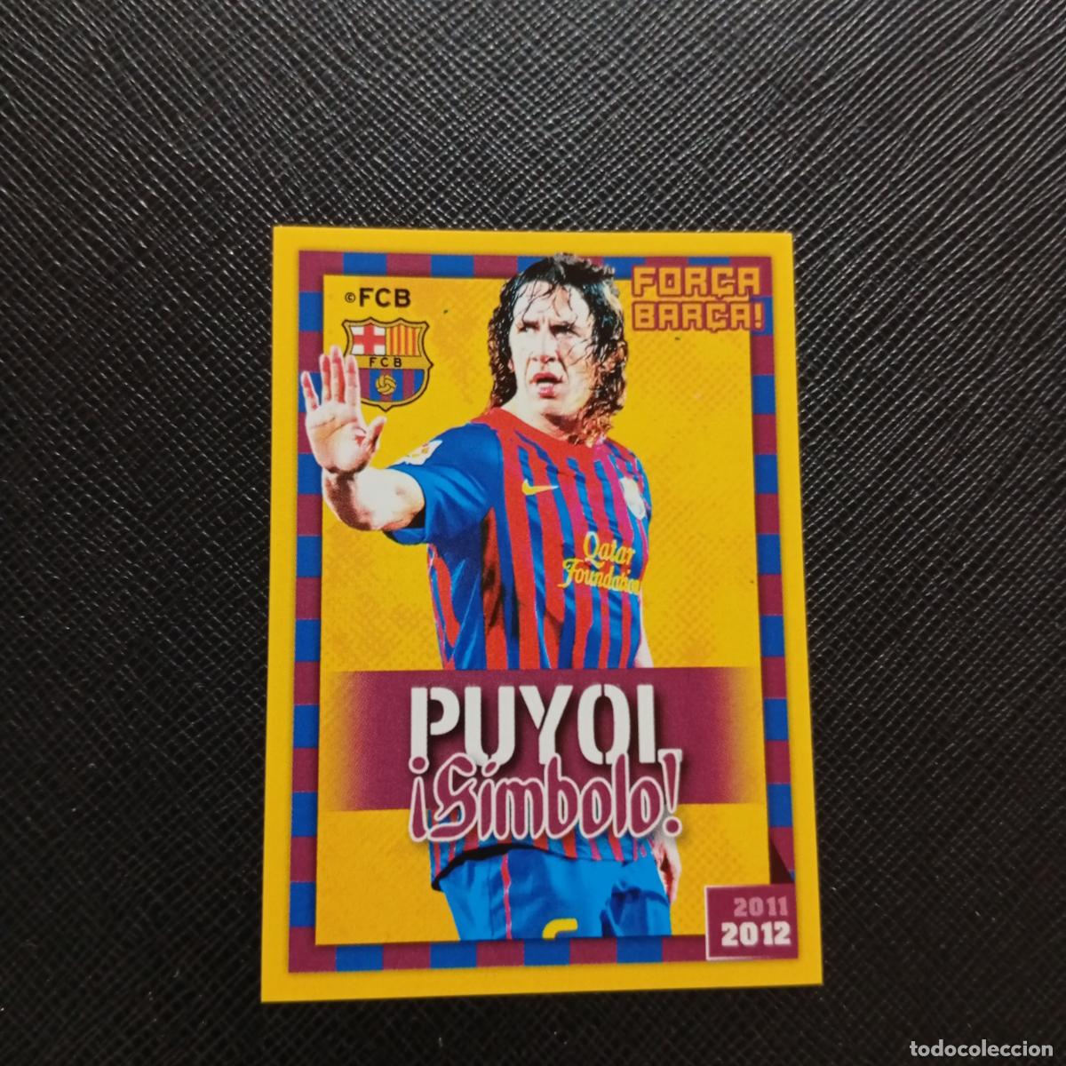 Cromos de f&uacute;tbol: 48 PUYOL BARCELONA PANINI COLECCION OFICIAL 2011 2012 CROMO 11 12 - SIN PEGAR - A155 PG11