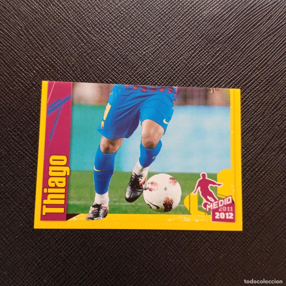 Cromos de f&uacute;tbol: 88 THIAGO BARCELONA PANINI COLECCION OFICIAL 2011 2012 CROMO 11 12 - SIN PEGAR - A155 PG12