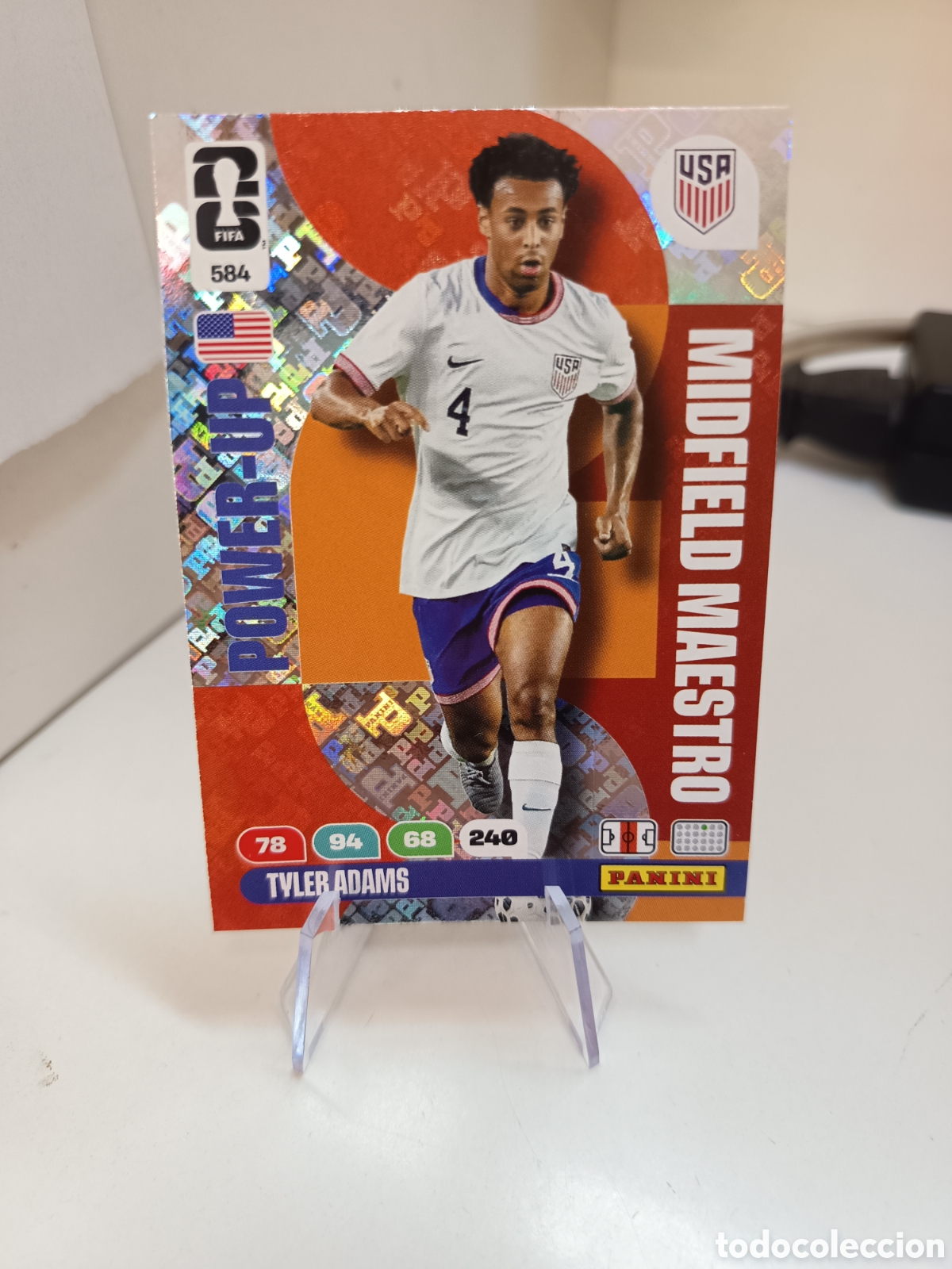 Cromos de f&uacute;tbol: 584 TYLER ADAMS ADRENALYN WORLD CUP 2026 MUNDIAL