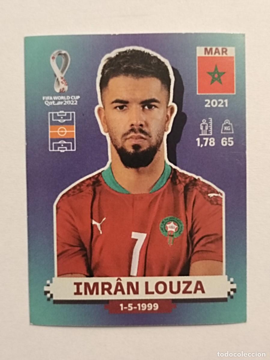 Cromos de f&uacute;tbol: #MAR 14 IMRAN LOUZA (MARRUECOS) MUNDIAL QATAR 2022 PANINI