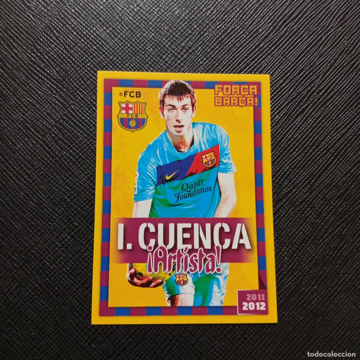 Cromos de f&uacute;tbol: 169 CUENCA BARCELONA PANINI COLECCION OFICIAL 2011 2012 CROMO 11 12 - SIN PEGAR - A155 PG12