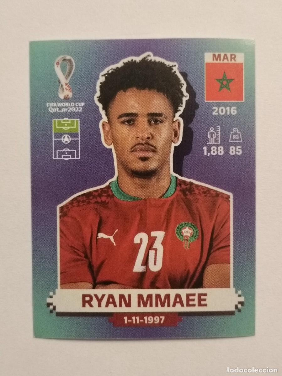 Cromos de f&uacute;tbol: #MAR 18 RYAN MMAEE (MARRUECOS) MUNDIAL QATAR 2022 PANINI