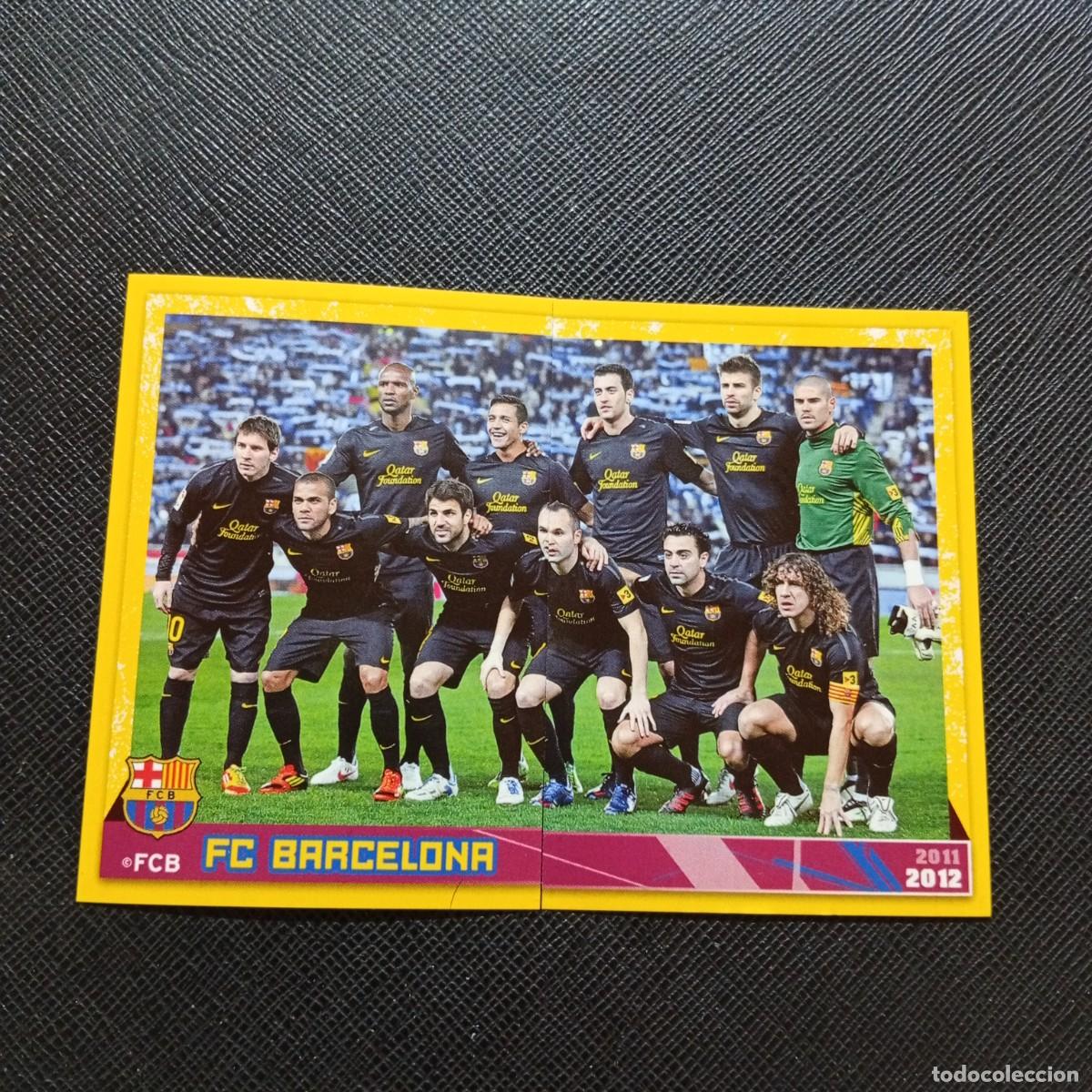 Cromos de f&uacute;tbol: 12 13 MESSI BARCELONA ALINEACION PANINI COLECCION OFICIAL 2011 2012 11 12 - SIN PEGAR - A155 PG12