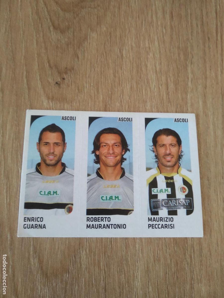 Cromos de f&uacute;tbol: 490 GUARNA MAURANTONIO PECCARISI ASCOLI CROMO FUTBOL PANINI LIGA ITALIA 2011-2012 CALCIATORI 11-12